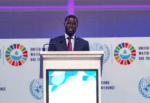 CRISE MONDIALE DE L’EAU : LE PRESIDENT BASSIROU DIOMAYE FAYE APPELLE A UNE MOBILISATION INTERNATIONALE
