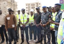 JOJ : LE CHEF DE L’ÉTAT EN VISITE DE CHANTIER AU COMPLEXE EQUESTRE DE LA GENDARMERIE A DIAMNIADIO